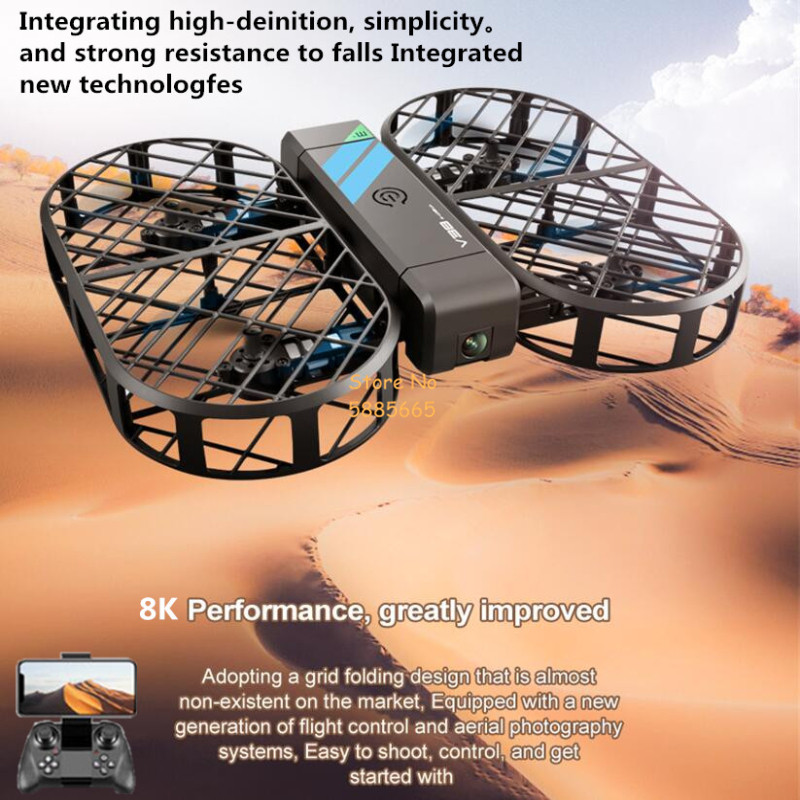 8K HD Camera 360° Protection O - Drone Camera Case ulasan dan harga