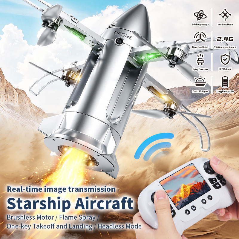 OZ X6 Rocket Drone 2.8 Inch Sc - Drone Camera Hd ulasan dan harga